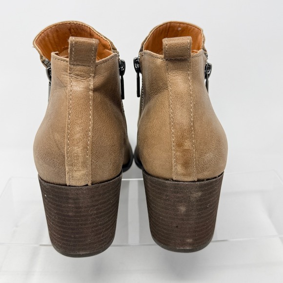 Womens Lucky Brand Boots Basel Camel Size 10M - Picture 5 of 6
